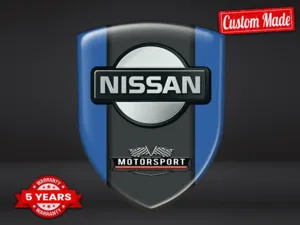 Nissan Sticker 3D Gel Racing Limitato Badge Cupola
